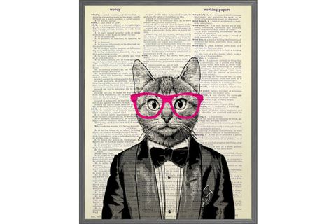 SEVİMLİ KEDİ KÖPEK TABLO SETİ, 35X50, 5