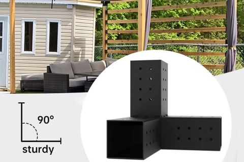 PERGOLA BAĞLANTI METAL KÖŞEBENT VE ZEMİN AYAĞI