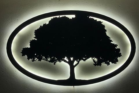 HAYAT AĞACI LED IŞIKLI TABLO
