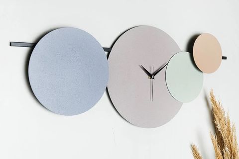 MAXİCO METAL DUVAR SAATİ, 75-30 CM