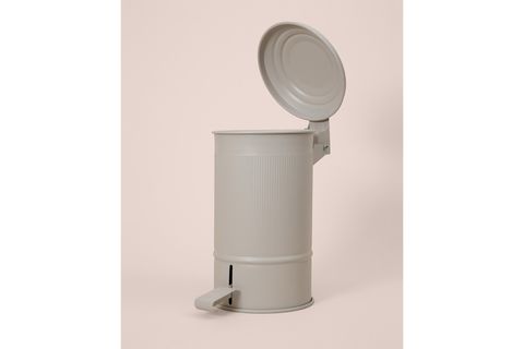 THE MİA STRİPE MUTFAK VE BANYO ÇÖP KOVASI, BEJ, 5 LT