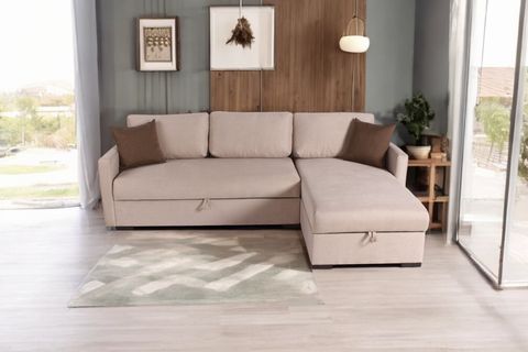 FLEXİ YATAKLI KÖŞE KOLTUK, BEJ