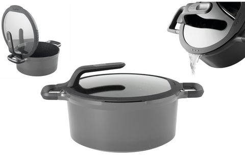 BERGHOFF GEM STAY COOL TENCERE GRİ 28 CM