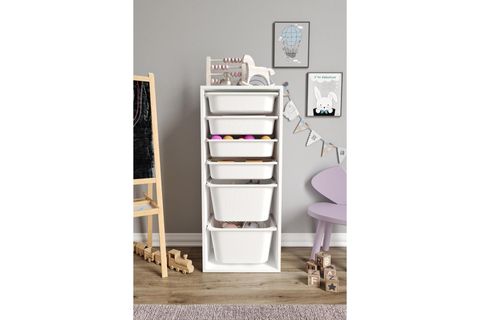 BABY DARLİNG LARGE MONO ALTI SEPETLİ OYUNCAK DOLABI