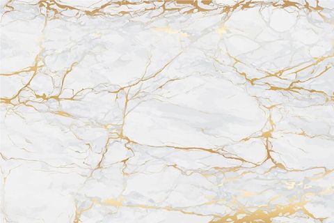 SÜTUN ORTA SEHPA, GOLD İSKELET. MERMER DESENLİ CAM