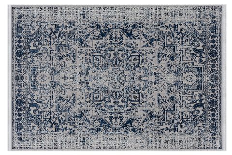 MİLANO MAKİNE HALISI, MAVİ, 218, 80X150