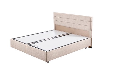SOFİA BAZA BAŞLIK LETTO YATAK SETİ, KREM, 160X200