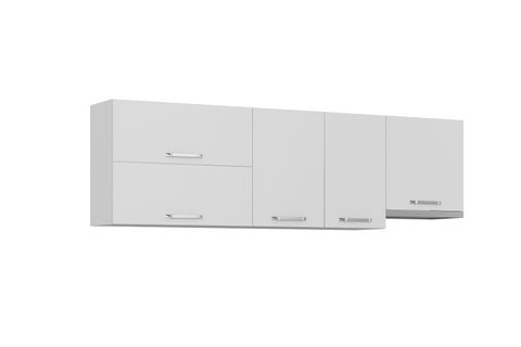 MİNAR 245 CM MUTFAK DOLABI BEYAZ 245-B5-ÜST MODÜL