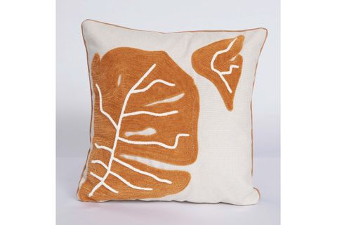 YAPRAK DESENLİ PUNCH NAKIŞLI KIRLENT, TURUNCU