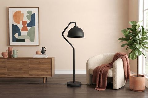 CURVELLA LAMBADER, BLACK