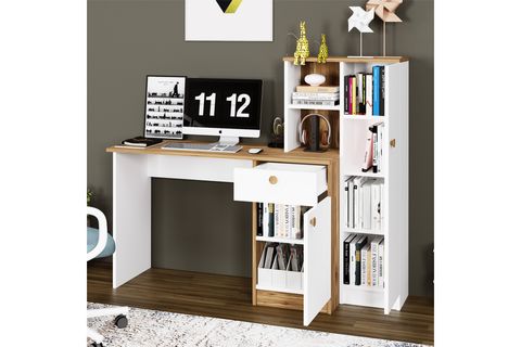 LEYLA ÇALIŞMA MASASI,  ÇAM BEYAZ