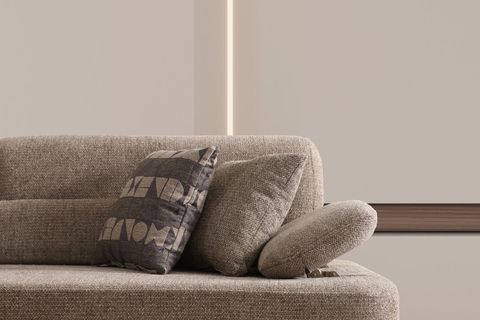 LUPE ÜÇLÜ KOLTUK, KAHVE