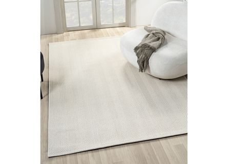 BONNA ANTİBAKTERİYEL JÜT HALI, KREM 665 80X150 CM