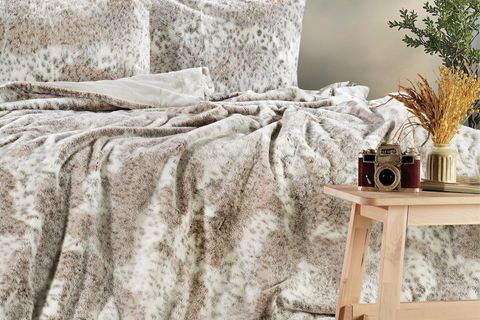 LEOPARD ÇİFT KİŞİLİK COMFORTER YATAK ÖRTÜSÜ SET
