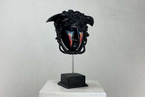 MEDUSA NIGHTMARE POP ART DEKORATİF ROMA YUNAN HEYKELLERİ