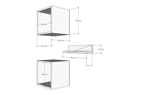 AYDIN KİTAPLIKLI RAF, PNR-DVR-1011