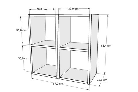 AYDIN KİTAPLIKLI RAF, DVR-1049