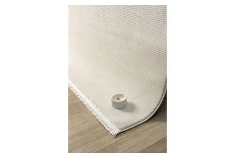 ARTES BAMBU DOKULU MODERN MAKİNE HALISI, BEJ, 80X250, 12001
