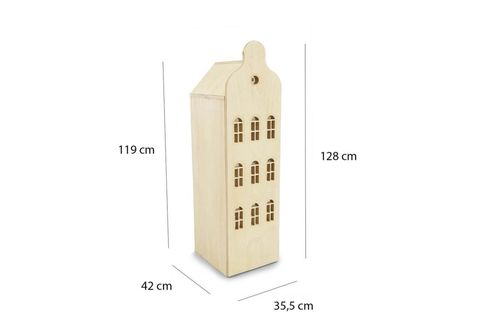 NATURKİDZ AMSTERDAM MONTESSORI DOLAP, OVAL PENCERE