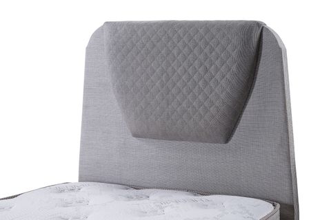 SAMBA TEK KİŞİLİK BAZA BAŞLIK YATAK SETİ, 120X200