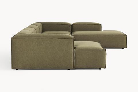 FRİD 5 MODÜL KÖŞE KOLTUK XL, YAĞ YEŞİLİ, SAĞ KÖŞE
