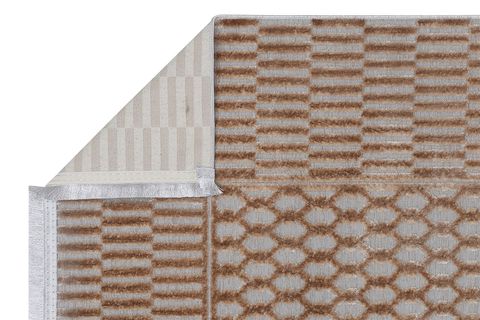 LOTUS MAKİNE HALISI, LATTE, 4, 160X230