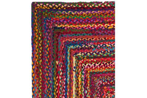 KOZA HALI NATURA JÜT HASIR HALI 00013A MULTİ 90X150
