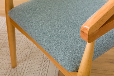 FİESTA SANDALYE, AÇIK MAVİ, NATURAL AYAK