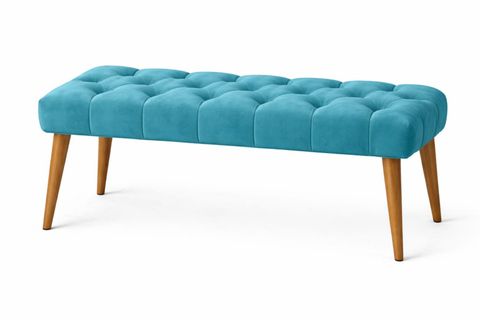 İDEAL  PUF, TURKUAZ, CEVİZ AYAK