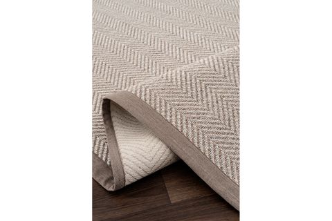 SİSALO BORDURE KREM NATURAL SİSAL HALI, VİZON BORDÜR B3421C, 120X180