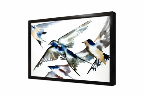 EBABİL KUŞLARI CAM TABLO, ÇERÇEVESİZ, 60X90, C02000158