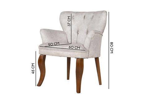 PEARL TEKLİ KOLLU BERJER, KREM