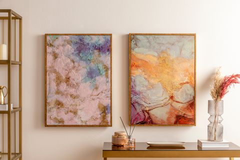 LEDA YAĞLI BOYA DOKULU TABLO, 50X70