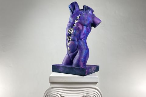 TORS GALAXY POP ART DEKORATİF ROMA YUNAN HEYKELLERİ