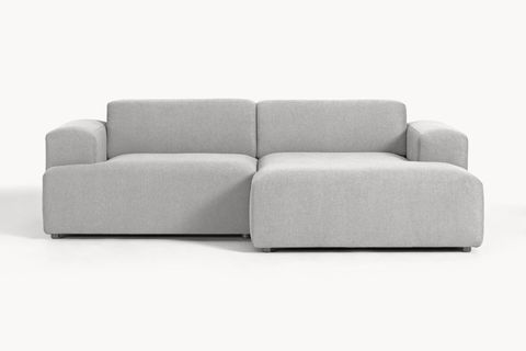 ELSA KETEN MİNİ KÖŞE KOLTUK, SAĞ KÖŞE, GRİ