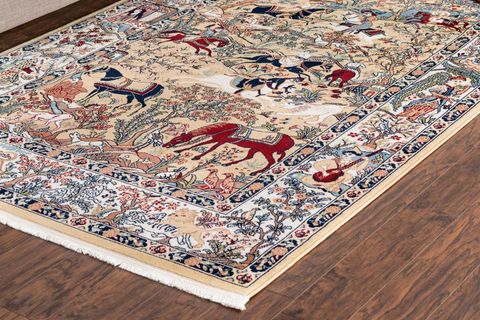 ANGORAHOME ETHNIC MAKİNE HALISI 1610BJ, 90X150