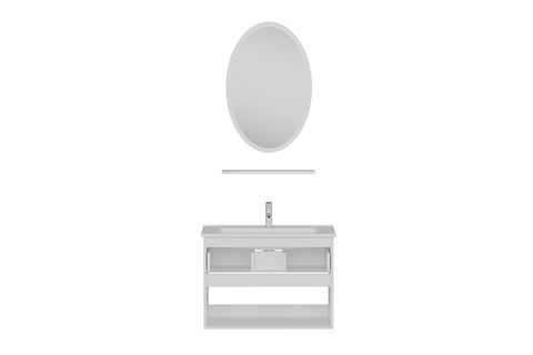 VERA BANYO DOLABI 85CM AS2K1Ç 1EA1R ETJ BEYAZ ANTRASİT