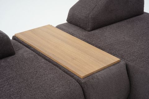 LİVA KÖŞE KOLTUK, XL SEHPALI, ANTRASİT