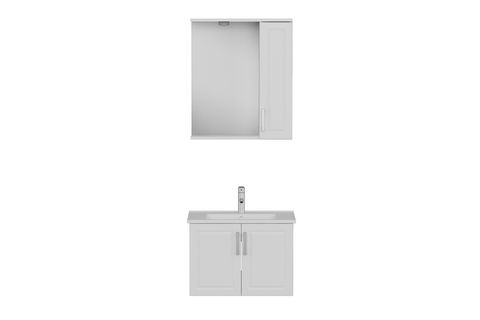 SANYA BANYO DOLABI 65CM AS2K 1K1A ETJ BEYAZ