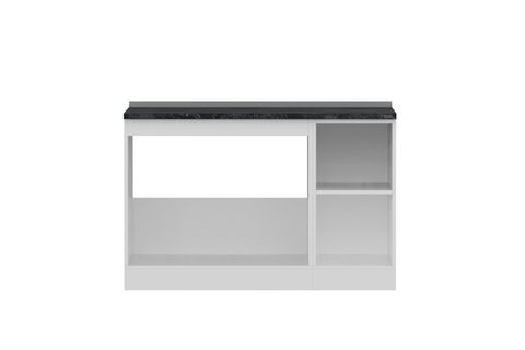 MİNAR 130 CM MUTFAK DOLABI BEYAZ 130-B1-ALT MODÜL