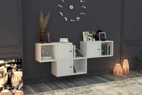 AYDIN KİTAPLIKLI RAF, DVR-1108-Ç