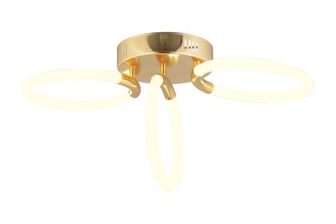 HONOS ÜÇLÜ LEDLİ AVİZE, GOLD