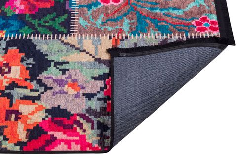 FRENDA HALI, PAMUK TABAN, KIRMIZI, 160X230