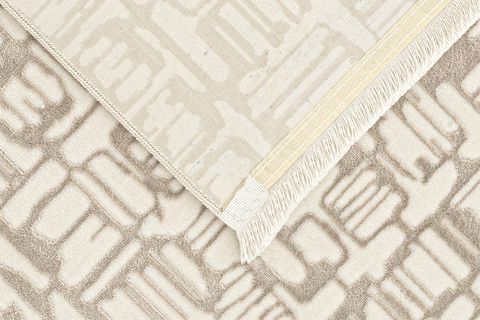 SUR MAKİNE HALISI, VİZON KREM, 353, 200X290