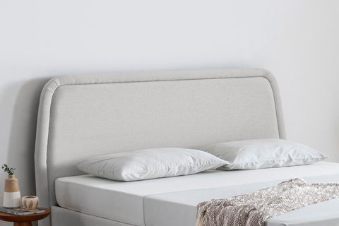 LUNA ARCHE BAZA VE BAŞLIK SETİ, AÇIK GRİ, 160X200