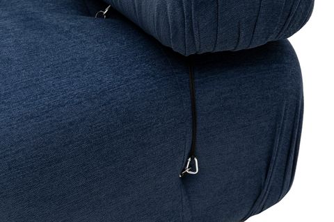 NEW BUBBLE MODULAR CORNER SOFA, NAVY, UK