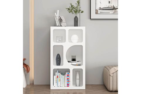 BOHEM MEBRAN KİTAPLIK, BEYAZ, 90 CM