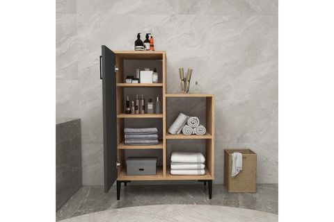 ARNETTİ REYSARY ÇOK AMAÇLI DOLAP, ATLANTİK ÇAM ANTRASİT