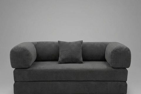 LUMİ SÜNGER KOLTUK YATAK, ANTRASİT, 90X200