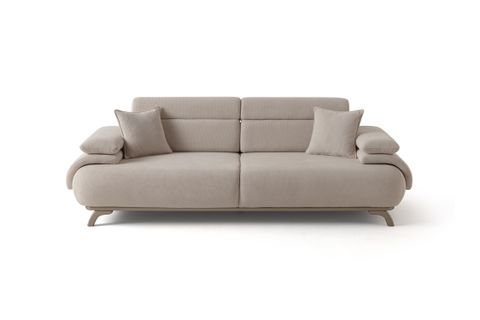 ALASKA SIRT MEKANIZMALI KASALI ÜÇLÜ KOLTUK, BEJ